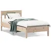 Image de Cadre de lit sans matelas 90x190 cm bois de pin massif