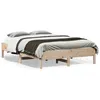 Image de Cadre de lit sans matelas 120x190 cm bois de pin massif