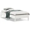 Image de vidaXL Bedframe zonder matras massief grenenhout wit 90x190 cm842727