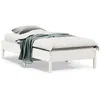 Image de vidaXL Bedframe zonder matras massief grenenhout wit 75x190 cm842731