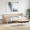 Image de vidaXL Lit de Jour, Canapé-lit, Lit d'Invité, Meuble de Salon Chambre à Coucher Salle de Séjour, Moderne, 80x200 cm Bois de 842826