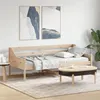 Image de vidaXL Lit de Jour, Canapé-lit, Lit d'Invité, Meuble de Salon Chambre à Coucher Salle de Séjour, Moderne, 90x200 cm Bois de 842830