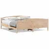 Image de vidaXL Bedframe zonder matras massief grenenhout 200x200 cm3216161