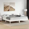 Image de vidaXL Bedframe zonder matras massief grenenhout wit 200x200 cm3216189