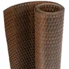 Image de Set d'écran de confidentialité pour balcon 10 pièces Marron et Noir 255 x 19 cm Rotin Synthétique