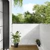 Image de vidaXL Écran de Balcon, Brise-vue de Jardin, Écran de Protection, Écran d'Intimité Terrasse Extérieur, Blanc 120x700 cm 100% 4000102