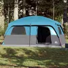 Image de Tente de cabine familiale 10 personnes bleu imperméable