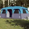 Image de Tente de cabine familiale 9 personnes bleu imperméable