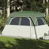 Image de Tente de cabine familiale 6 personnes vert imperméable