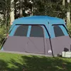 Image de Tente de cabine familiale 6 personnes bleu imperméable