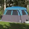 Image de Vidaxl Tente Familiale, 6 Personnes, Bleue, Imperméable