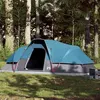 Image de Tente familiale à dôme 9 personnes bleu imperméable