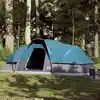 Image de Vidaxl Tente Familiale, Dôme, 9 Personnes, Bleu, Imperméable