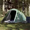 Image de Tente de camping tunnel 2 personnes vert imperméable