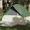 Image de Tente de camping à dôme 4 personnes vert imperméable