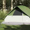 Image de Tente familiale à dôme 6 personnes vert imperméable
