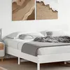 Image de vidaXL Tête de Lit, Tête de Lit avec Pieds, Meuble de Chambre à Coucher, Accessoire de Lit Double, Tête de Cadre de Lit, 844762