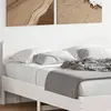 Image de vidaXL Tête de Lit, Tête de Lit avec Pieds, Meuble de Chambre à Coucher, Accessoire de Lit Double, Tête de Cadre de Lit, 844770