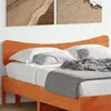 Image de vidaXL Hoofdbord 160 cm massief grenenhout wasbruin844772
