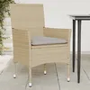 Image de vidaXL Lot de 2 Chaises de Jardin avec Coussins, Sièges avec Accoudoirs, Fauteuils avec Dossier, Meubles de Terrasse, 368112