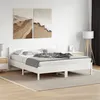 Image de vidaXL Bedframe zonder matras massief grenenhout wit 200x200 cm3216358