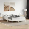 Image de vidaXL Cadre de Lit avec Tête de Lit, Lit Double avec Sommier à Lattes, Lit Adulte de Chambre, Moderne, Blanc 160x200 cm 3216364