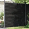 Image de vidaXL Schuttingpaneel 173x186 cm HKC grijs4003980