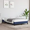 Image de vidaXL Bedframe zonder matras 120x190 cm stof blauw379488