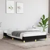 Image de Cadre de lit sans matelas noir 120x190 cm tissu
