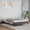 Image de vidaXL Cadre de Lit, Lit Rembourré avec Pieds, Sommier à Lattes, Lit Double, Lit Adulte de Chambre à Coucher Intérieur, 379500