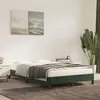 Image de vidaXL Cadre de Lit, Lit Rembourré avec Pieds, Sommier à Lattes, Lit Double, Lit Adulte de Chambre à Coucher Intérieur, 379505