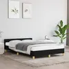 Image de vidaXL Bedframe zonder matras 120x190 cm stof zwart379536