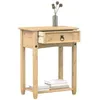 Image de vidaXL Table console Corona 55x35x73 cm bois de pin massif, table de canapé, table d'appoint, table console de couloir, 4002774