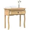 Image de vidaXL Table console Corona 73x35x73 cm bois de pin massif, table de canapé, table d'appoint, table console de couloir, 4002776