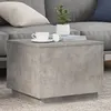 Image de vidaXL Table Basse avec Lumières LED, Bout de Canapé, Table d'Appoint, Meuble de Salon Salle de Séjour Intérieur, Moderne, 839871
