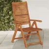 Image de vidaXL Tuinstoelen 2 st inklapbaar verstelbaar massief acaciahout367699
