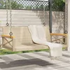 Image de Resine tressee Vidaxl salon de jardin 2 personnes beige