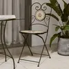 Image de vidaXL Lot de 2 Chaises de Bistro Pliables, Sièges de Terrasse, Chaises de Balcon, Meubles de Patio Extérieur, Terre Cuite 4003407