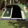 Image de Tente familiale cabine 7 personnes vert dégagement rapide