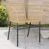 Image de vidaXL Chaises de jardin lot de 2 marron résine tressée, siège de jardin, siège d'extérieur, chaise d'extérieur, siège de 369099