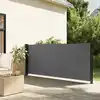 Image de Vidaxl Markise Latérale Pliante, Anthracite, 100X500 Cm