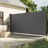 Image de Vidaxl Markise Latérale Pliante, Anthracite, 200X500 Cm