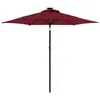 Image de Parasol deporte haba trading b.v. 225 x 225 mat en acier carre toile en polyester