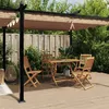 Image de vidaXL Prieel met uittrekbaar dak 3x6 m aluminium taupe3217063