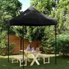 Image de vidaXL Tente de réception pliable escamotable noir 200x200x306 cm, tente, tente à auvent, auvent de gazebo, tente gazebo, 4004990