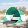 Image de Tente de plage vert d eau escamotable imperméable