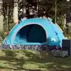 Image de Vidaxl Tente de Camping, 2 Personnes, Bleue, Montage Rapide