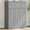 Image de vidaXL Buffet sonoma gris 60x30x84 cm bois d'ingénierie, armoire de rangement, meuble d'entrée, meuble d'appoint 840497