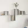 Image de vidaXL Étagère murale sonoma gris 104,5x10x43 cm bois d'ingénierie, étagère de rangement, étagère suspendue, étagère 840728