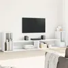 Image de vidaXL Tv-meubelen 2 st 100x30x50 cm bewerkt hout wit840793